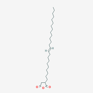 molecular formula C28H50O3 B14506785 Tetracosenylsuccinic anhydride CAS No. 64347-15-5