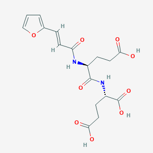 molecular formula C17H20N2O9 B1450681 FA-Glu-Glu-OH 