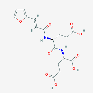 molecular formula C17H20N2O9 B1450681 FA-谷氨酰-谷氨酰-OH CAS No. 1374423-90-1