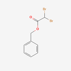 molecular formula C9H8Br2O2 B14506814 Benzyl dibromoacetate CAS No. 64503-07-7