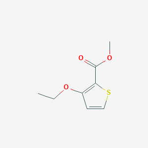 molecular formula C8H10O3S B145070 Methyl 3-ethoxythiophene-2-carboxylate CAS No. 139926-22-0