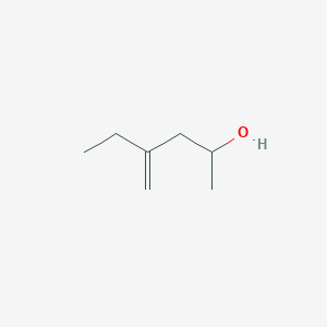 molecular formula C7H14O B14507022 4-Methylidenehexan-2-ol CAS No. 63714-12-5
