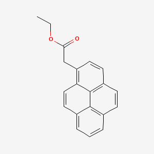 molecular formula C20H16O2 B14507150 Ethyl pyren-1-ylacetate CAS No. 64709-56-4