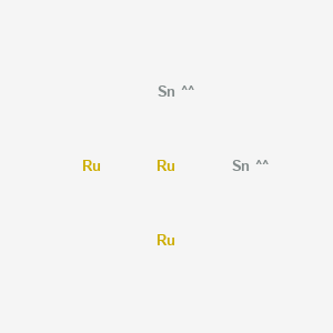 molecular formula Ru3Sn2 B14507157 CID 71381385 