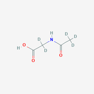 molecular formula C4H7NO3 B1450727 N-Acetylglycine-d5 