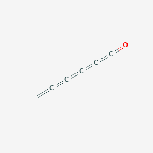 molecular formula C6H2O B14507308 Hexapentaen-1-one CAS No. 63766-92-7