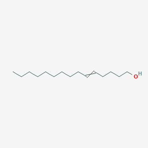 molecular formula C15H30O B14507313 Pentadec-5-en-1-ol CAS No. 62936-15-6