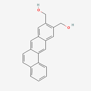molecular formula C20H16O2 B14507348 Benz(a)anthracene-9,10-dimethanol CAS No. 64398-54-5