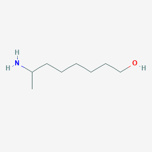 molecular formula C8H19NO B14507468 7-Aminooctan-1-OL CAS No. 62870-50-2