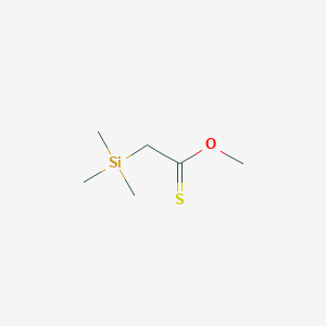 molecular formula C6H14OSSi B14507727 O-Methyl (trimethylsilyl)ethanethioate CAS No. 62785-57-3