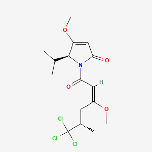 molecular formula C16H22Cl3NO4 B14507771 Dysidin CAS No. 63079-71-0