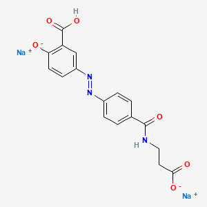 molecular formula C17H13N3Na2O6 B1450786 Balsalazide Disodium CAS No. 82101-18-6