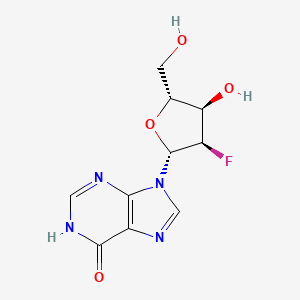 molecular formula C10H11FN4O4 B1450788 2'-氟-2'-脱氧肌苷 CAS No. 80049-87-2