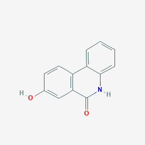 molecular formula C13H9NO2 B14507921 8-Hydroxyphenanthridin-6(5H)-one CAS No. 64352-54-1
