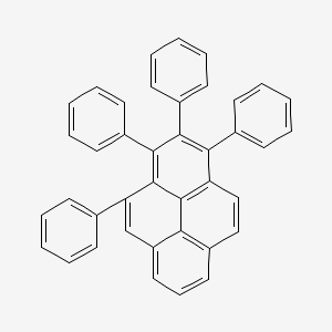 molecular formula C40H26 B14508025 1,2,3,4-Tetraphenylpyrene CAS No. 62749-75-1