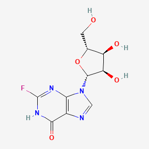 molecular formula C10H11FN4O5 B1450812 Inosine, 2-fluoro- CAS No. 13276-42-1