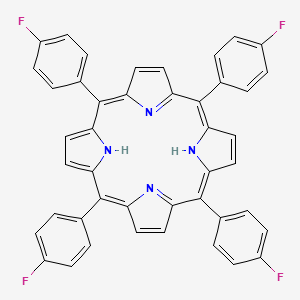 5,10,15,20-Tetrakis(4-fluorophenyl)-21,22-dihydroporphyrin