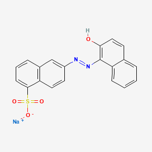 molecular formula C20H13N2NaO4S B1450816 Silk Scarlet CAS No. 8003-59-6