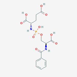 N-[(S)-[(2s)-2-(Benzoylamino)-2-Carboxyethoxy](Hydroxy)phosphoryl]-L-Glutamic Acid