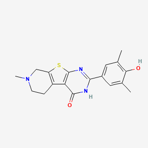 molecular formula C18H19N3O2S B1450830 FL-411 