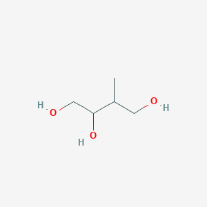 molecular formula C5H12O3 B14508328 3-Methylbutane-1,2,4-triol CAS No. 62946-59-2