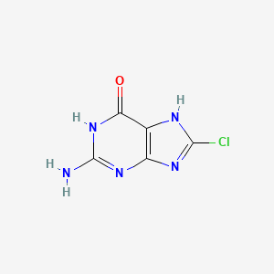 molecular formula C5H4ClN5O B1450835 8-Chloroguanine CAS No. 22052-03-5