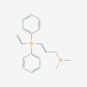 molecular formula C19H23Si2 B14508554 CID 78065072 