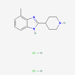 4-Methyl-2-(4-piperidinyl)-1h-benzimidazole dihydrochloride