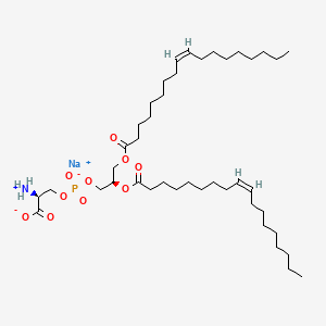 molecular formula C42H77NNaO10P B1450869 Sodium 1,2-dioleoyl-sn-glycero-3-phospho-L-serine CAS No. 90693-88-2