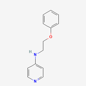N-(2-phenoxyethyl)pyridin-4-amine