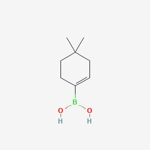 molecular formula C8H15BO2 B1450892 4,4-Dimethylcyclohexen-1-ylboronic acid CAS No. 865869-28-9