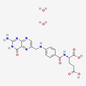 molecular formula C19H23N7O8 B1450900 Folic acid dihydrate CAS No. 75708-92-8