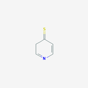 molecular formula C5H5NS B145091 Pyridine-4(3H)-thione CAS No. 128971-67-5