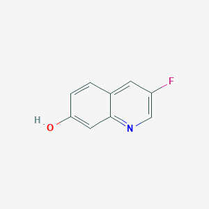 3-Fluoroquinolin-7-OL