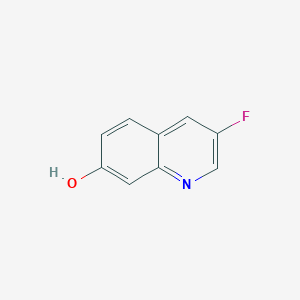 molecular formula C9H6FNO B1450916 3-Fluoroquinolin-7-OL CAS No. 288384-55-4