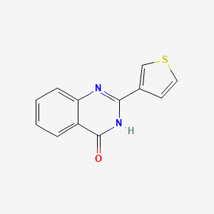 molecular formula C12H8N2OS B1450918 2-thien-3-ylquinazolin-4(3H)-one CAS No. 923800-74-2