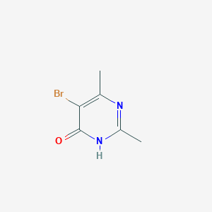 molecular formula C6H7BrN2O B1450931 5-Bromo-2,6-dimethylpyrimidin-4-ol CAS No. 858269-28-0