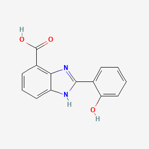 2-(2-Hydroxy-phenyl)-3H-benzoimidazole-4-carboxylic acid
