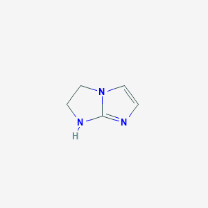 molecular formula C5H7N3 B1450943 2,3-Dihydro-1H-imidazo[1,2-a]imidazole CAS No. 67139-08-6