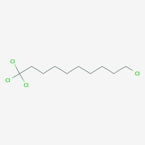 molecular formula C10H18Cl4 B1450953 1,1,1,10-Tetrachlorodecane CAS No. 10311-15-6