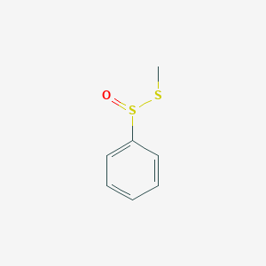 molecular formula C7H8OS2 B14509698 S-Methyl benzenesulfinothioate CAS No. 63911-24-0
