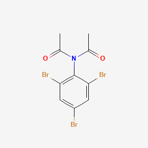 molecular formula C10H8Br3NO2 B14509975 N-Acetyl-N-(2,4,6-tribromophenyl)acetamide CAS No. 62715-80-4