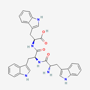 molecular formula C33H32N6O4 B1451000 Trp-Trp-Trp CAS No. 59005-82-2