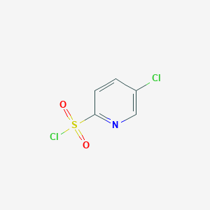 molecular formula C5H3Cl2NO2S B1451003 5-Chloropyridine-2-sulfonyl chloride CAS No. 885277-08-7