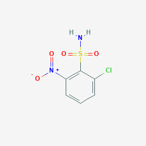 2-Chloro-6-nitrobenzene-1-sulfonamide