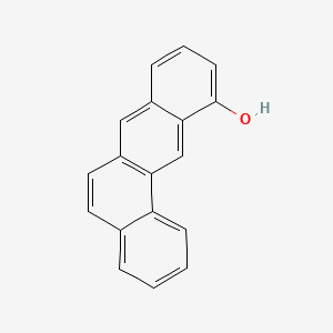 molecular formula C18H12O B14510135 Benz(a)anthracen-11-ol CAS No. 63019-35-2