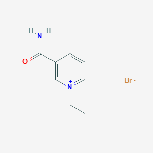 molecular formula C8H11BrN2O B14510236 3-Carbamoyl-1-ethylpyridin-1-ium bromide CAS No. 63405-86-7
