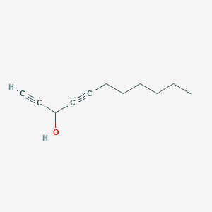 molecular formula C11H16O B14510314 Undeca-1,4-diyn-3-OL CAS No. 62679-56-5