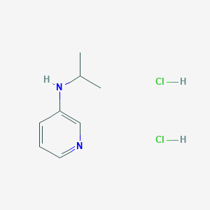 molecular formula C8H14Cl2N2 B1451038 Isopropyl-pyridin-3-YL-amine dihydrochloride CAS No. 32405-76-8