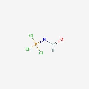 molecular formula CHCl3NOP B14510383 N-Formylphosphorimidic trichloride CAS No. 63165-04-8